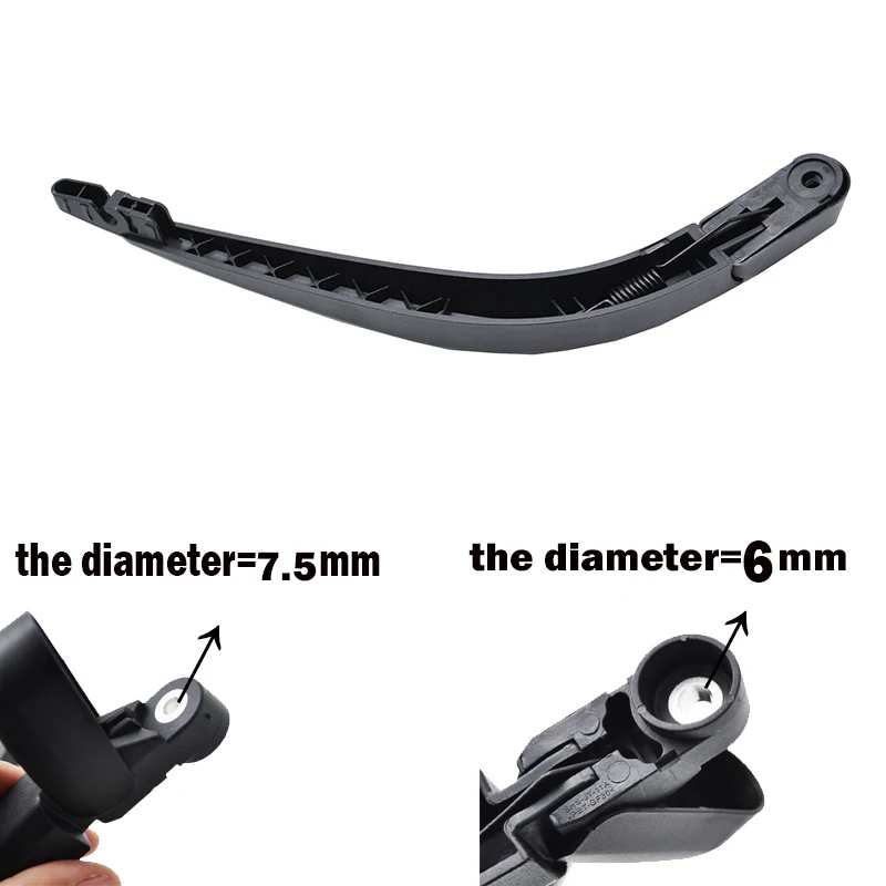 Erick's Wiper 1" Задняя щетка стеклоочистителя и набор рычагов для Suzuki Alto 2009- лобовое стекло заднего стекла для Nissan Pixo 09