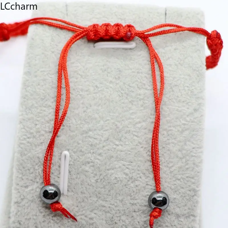 Модный красный плетеный веревочный браслет LCcharm браслеты с бусинами в виде совы