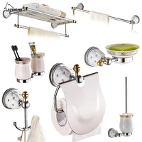 crystal chrome bathroom accessories sets brass bathroom hardware set silver polished modern wall mount