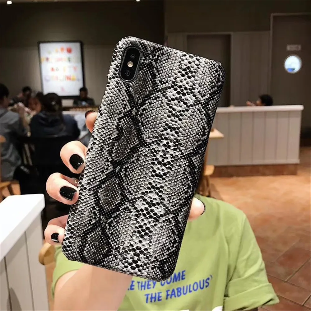 Роскошный Жесткий чехол-накладка из ПК для iPhone X XS MAX XR 6 6S 7 8 Plus наполовину