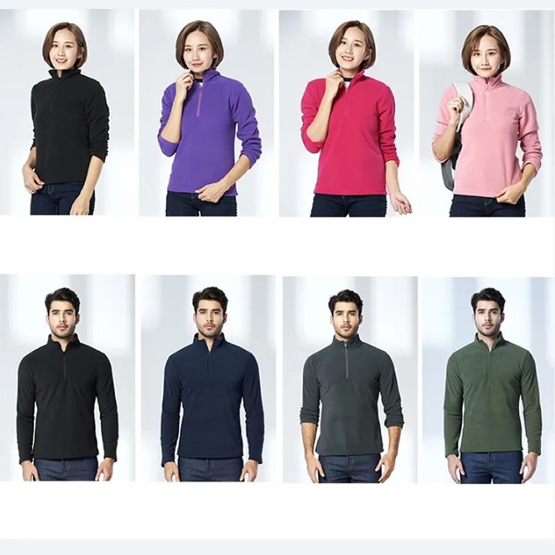 Новинка мужские и женские Зимние флисовые термокуртки Спортивная качественная