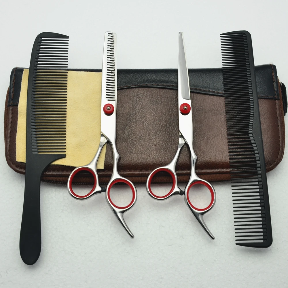 4 шт. Профессиональные Парикмахерские ножницы для волос 6 0 дюйма|cutting scissors|hair