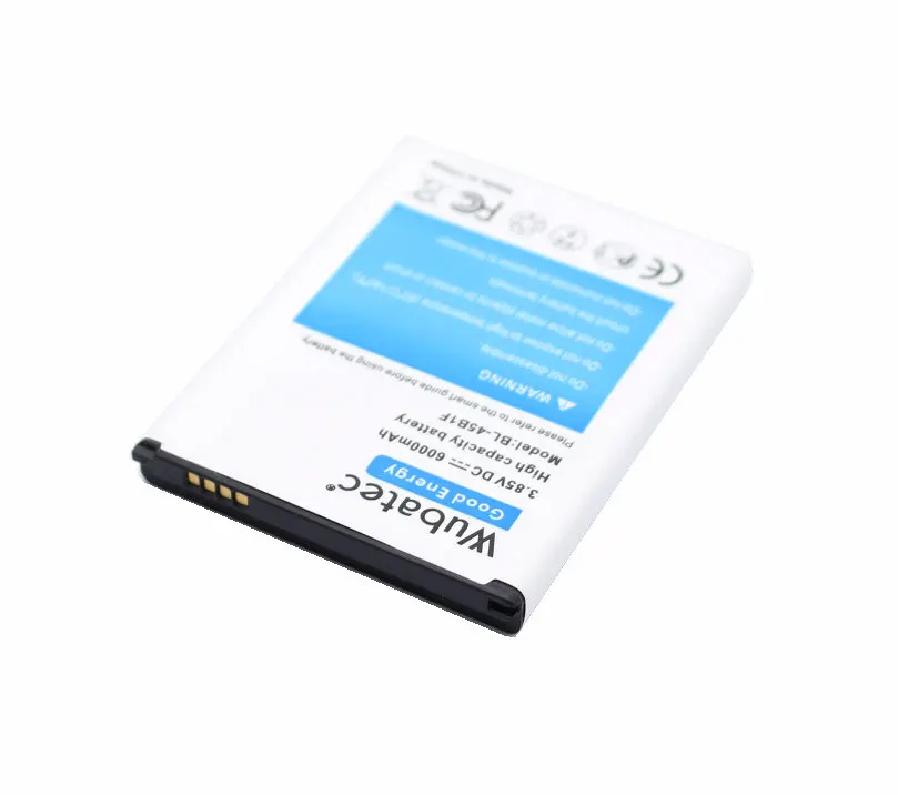 Wubatec 1x6000mAh BL 45B1F Расширенный аккумулятор + задняя крышка для LG V10 H901 VS990 H960A LS992 H968 H961N