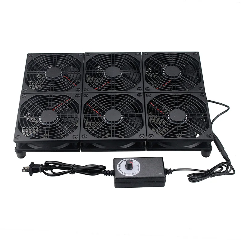 Фото Gdstime 120 мм GT/DIY ТВ коробка маршрутизатор вентилятор 110 в 120 в 220 в 240 В Регулируемая скорость охлаждающий вентилятор 240 мм 240 мм x 240 мм №4