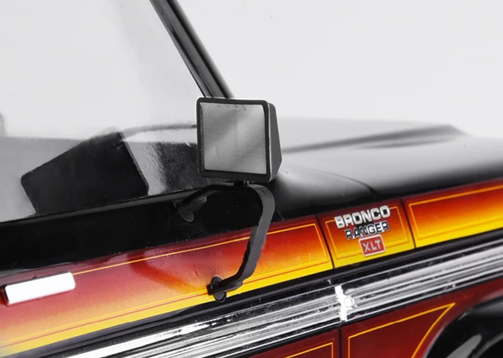 1 пара зеркал заднего вида из нержавеющей стали для 1/10 Traxxas TRX4 Ford BRONCO RC гусеничные
