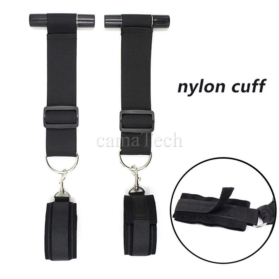 CamaTech наручники для Двери Подвесные окна Фетиш Фэнтези БДСМ бондаж фиксаторы