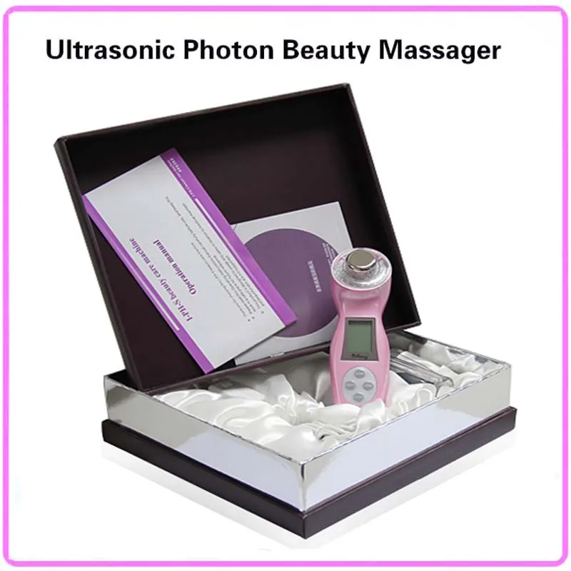 Портативное Гальваническое ультразвуковое устройство для чистки тела 3 МГц