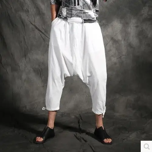 2017 летняя новая мужская одежда мужские льняные дышащие трендовые Свободные