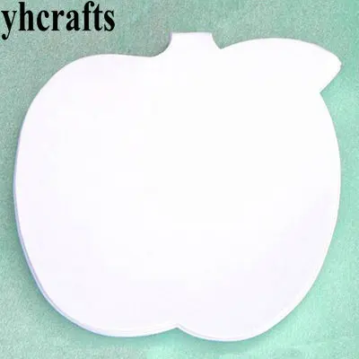 100PCS apple 100 PCS/LOT.9 дизайн Бумага свободная форма детского сада декоративно-прикладного искусства материалы для рукоделия вырез бумажный трафарет граффити рисунок boardoem - Цвет: 100PCS apple