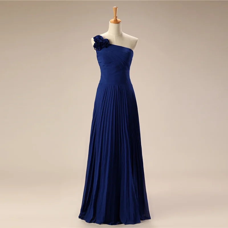 Дешевые Фондовой Платье Невесты 2017 Шифон Долго Свадьба Торжественная одежда