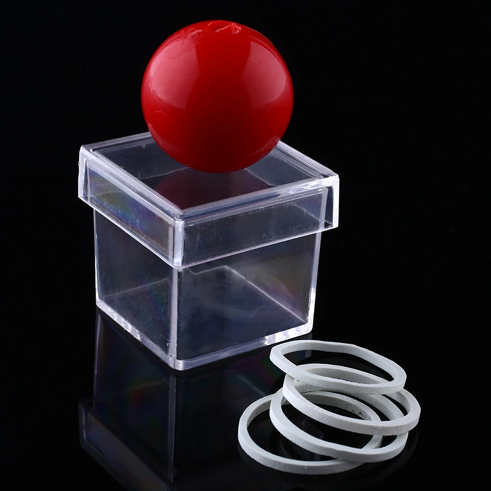 1 компл. Новое прибытие смешно ясно мяч через Magic Box колдовать маг трюк игры