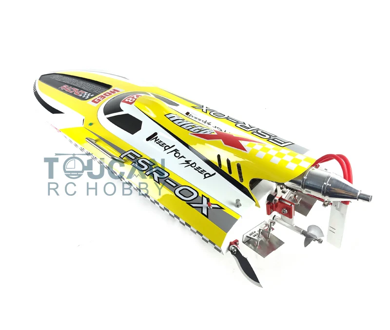 G30H ARTR 54 &quot30CC двигатель бензин волокно стекло RC гоночная лодка руль пропеллера