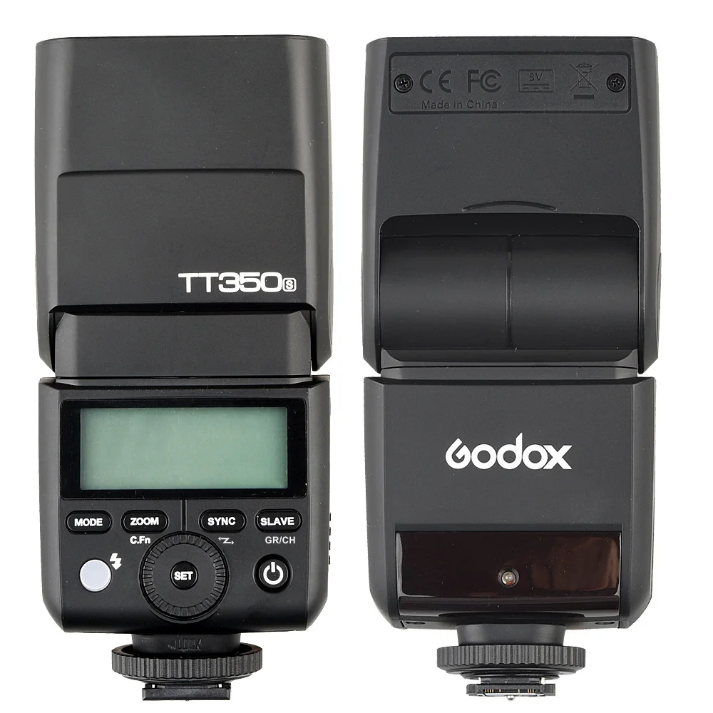Godox Mini Speedlite TT350S вспышка для камеры TTL HSS GN36 Sony беззеркальная DSLR камера A7R A7RII A58 A99 A6000