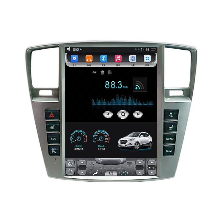 Вертикальный сенсорный экран Tesla для 2013 2016 GL series GL350 GL400 GL450 GL500 GL550 12 1 дюймов Android GPS