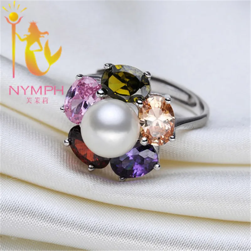 Женский ювелирный комплект из колье и серёг серебра 925 пробы|jewelry sets|nymph pearlnymph jewelry