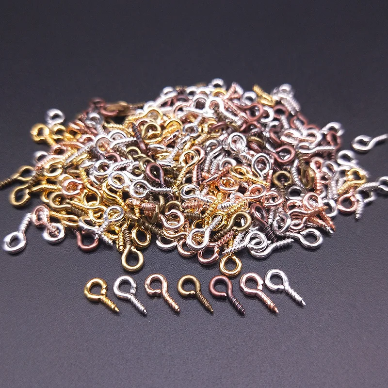 200 шт. 8 цветов овечьи глазки, винты для ногтей, булавки, крючки, застежки, коннекторы для рукоделия, изготовление ожерелья, ювелирные аксессуары 200 шт. 8 цветов овечьи глазки, винты для ногтей, булавки, крючки, застежки, коннекторы для рукоделия, изготовление ожерелья, ювелирные аксессуары