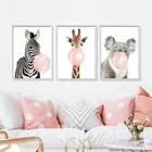 Royaldream DIY масляная краска по номерам наборы животных краска ручной работы на холсте настенное искусство для гостиной краска по номерам 40x50