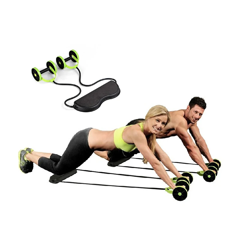 Новый бренд дважды колесный для ab ролик Для мужчин женщина Комплексная Фитнес