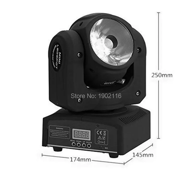 8 шт. 60 Вт RGBW 4в1 светодиодный светильник DMX512 светодиодный светильник с подвижной головкой Профессиональный DJ/бар/вечерние/шоу/сценический светильник ing светодиодный светильник