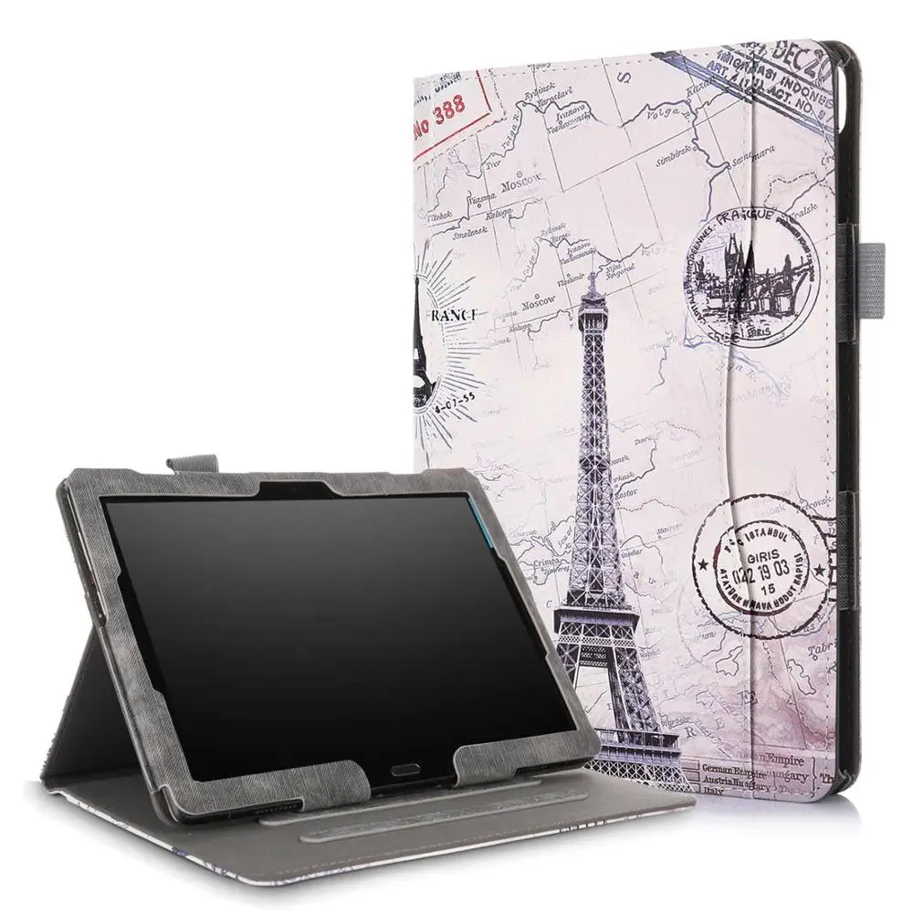 Для lenovo Tab P10 TB-X705F TB-X705L TB-X605F чехол тонкий с подставкой и магнитной застежкой для lenovo Tab M10 чехол - Цвет: P10-NK-FGTT