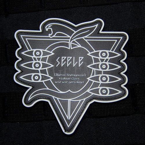 Светящийся EVA Evangelion NERV SEELE 3D ПВХ патч PB481|3d pvc patch|patches patchespatch 3d |