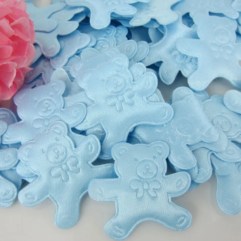 180 шт. атласные ткани в виде медведя 3 5 см|shower favor|shower showershower baby shower |