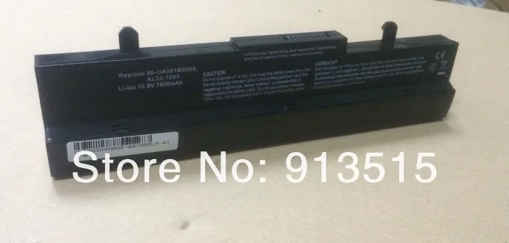Аккумулятор 7800 мАч для Asus Eee-PC 1001 1101HA 1101HGO 1005 1005H 1005HA 1005HAB Сменный аккумулятор ASUS Al32