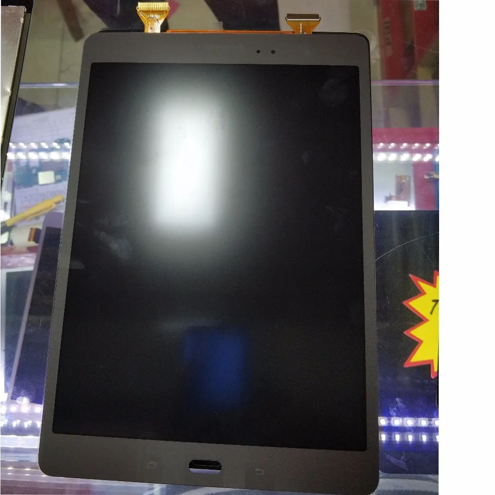 Протестированный 9 7 дюймов для samsung GALAXY Tab A SM-T550 T550 T551 T555 Полный ЖК-дисплей