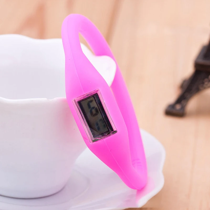 Новые силиконовые цифровые часы унисекс Анион отрицательные ионы мужские