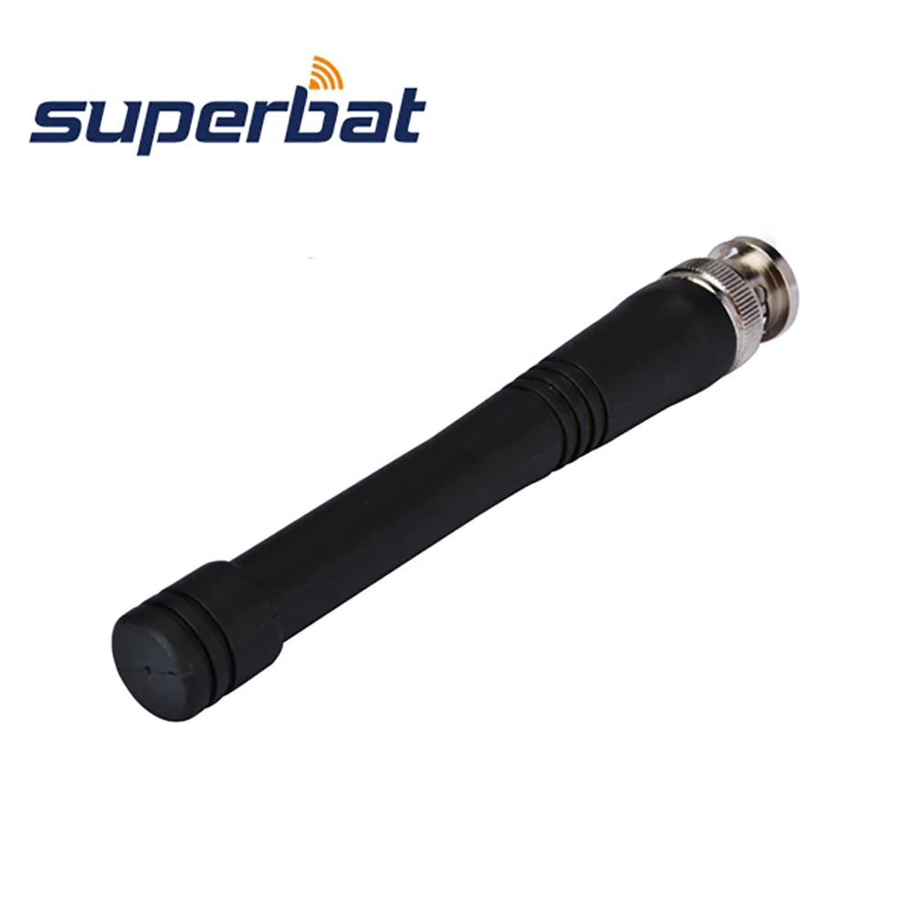 Superbat радио антенна 2dbi 868 МГц резиновая антенна антенный усилитель сигнала 102 мм 60 Вт 50 Ом BNC штекер разъем для Ветчины радио