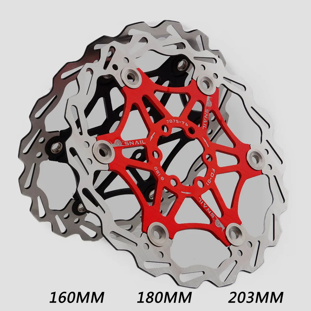 Дисковый тормоз для велосипеда MTB DH дисковый поплавок дисковые роторы 160 мм/180