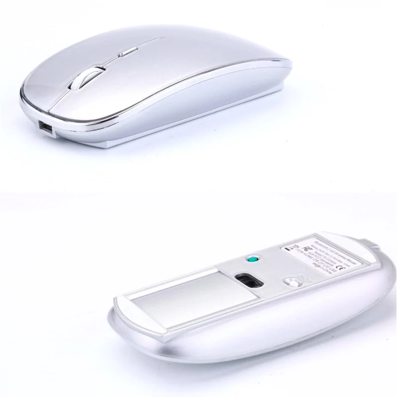 Беспроводная Bluetooth мышь перезаряжаемая Бесшумная для ПК компьютера ноутбука MacBook