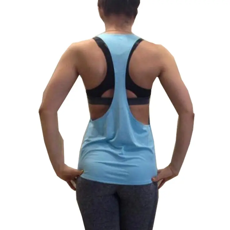 Женский жилет с механизмом профессиональные быстросохнущие майки для фитнеса