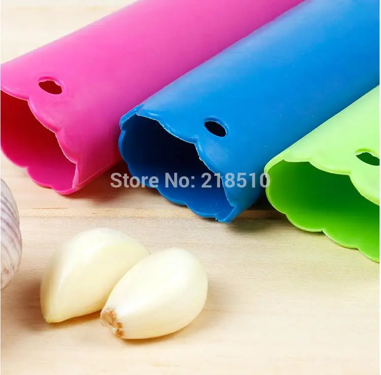 New Arrival Magic Silicone Garlic Peeler Peel Easy Kitchen Tool Color Random |