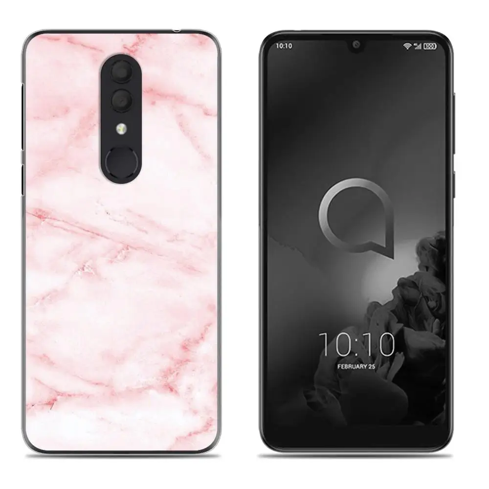 15 Ударопрочная задняя крышка для телефона Alcatel 3()/5053 классный модный дизайн мягкий чехол цветной окрашенный ТПУ силиконовый чехол - Цвет: 15