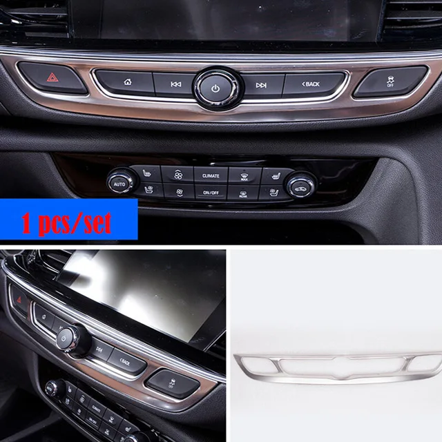 Для Opel Insignia из нержавеющей стали автомобильный передний центральный регулятор громкости рамка Крышка отделка автомобиля Стайлинг Аксессуары