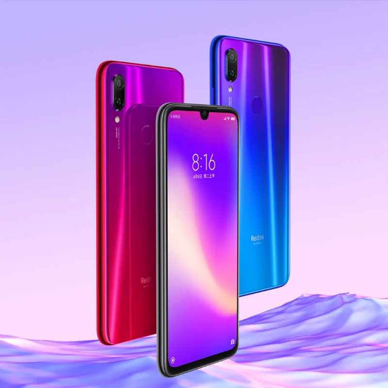 Разблокированная глобальная Rom Xiaomi Redmi Note 7 Pro 6 ГБ ОЗУ 128 Гб ПЗУ Восьмиядерный