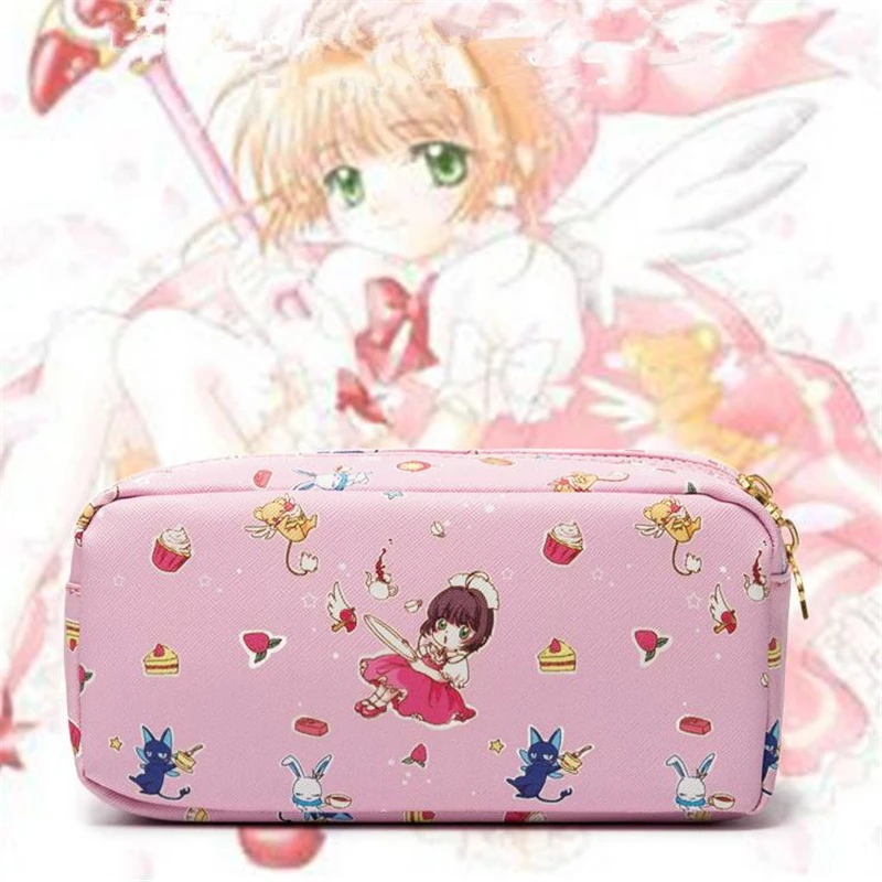 Чехол для карт аниме КИНОМОТО Сакура реквизит косплея ПУ ручек сумка хранения