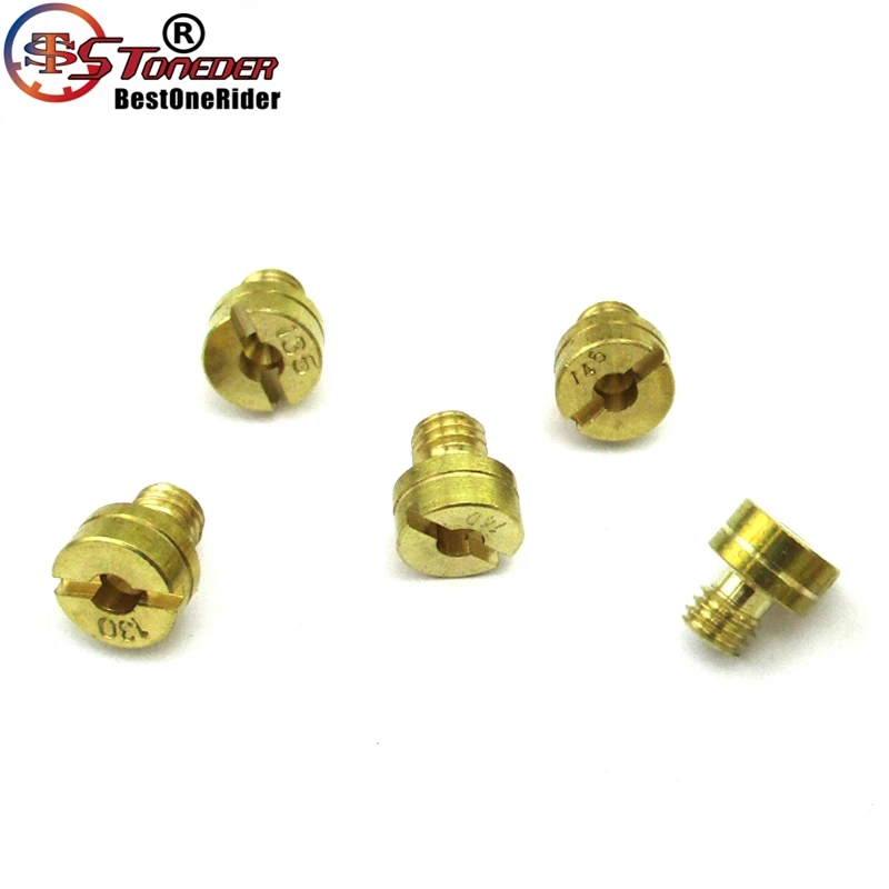 Крупные круглые главные струи карбюратора STONEDER для Mikuni #130 #135 #140 #145 #150 VM22 VM24 VM26 VM30