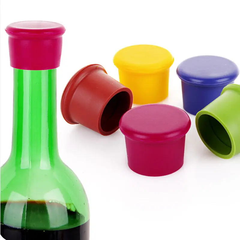 1 шт. силиконовая крышка для бутылки вина|bottle stopper sealer|cap winewine bottle sealer |