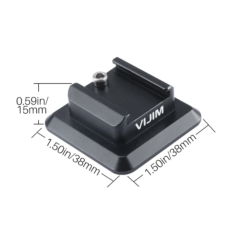 Адаптер для крепления холодной вспышки с Arca Quick Release 1/4 '' 20 винт Godox Yongnuo