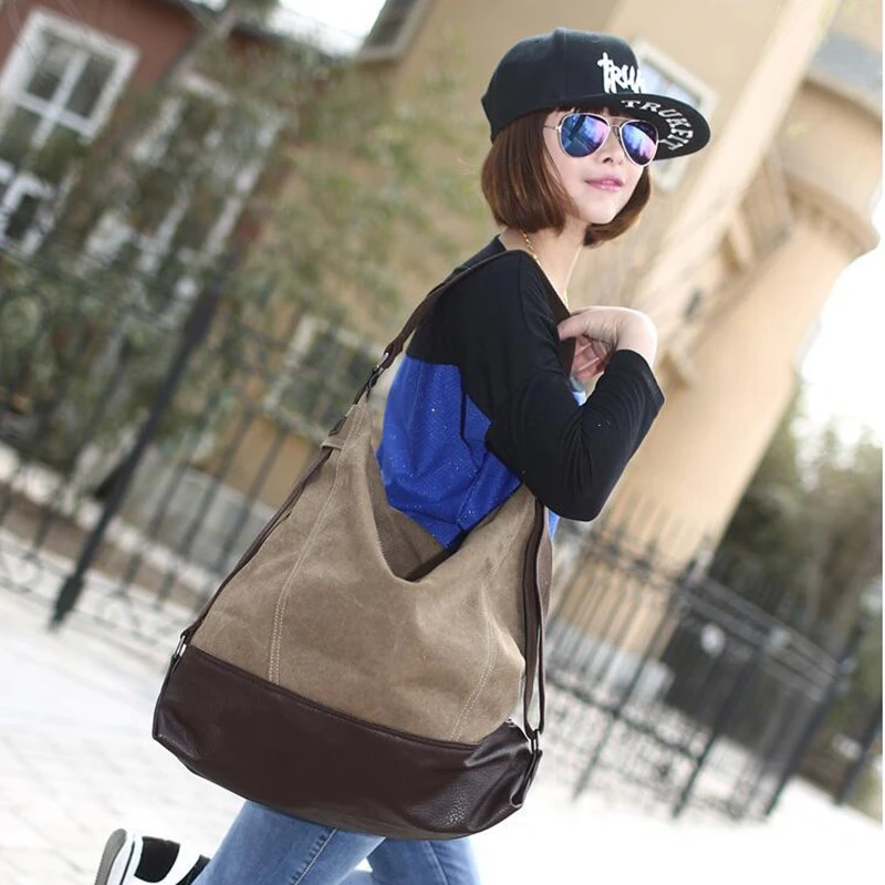 Модная Большая вместительная Специальная большая сумка через плечо