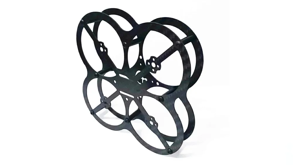 DIY Mini 80 мм Рамка полностью из углеродного волокна супер легкая защита от ударов