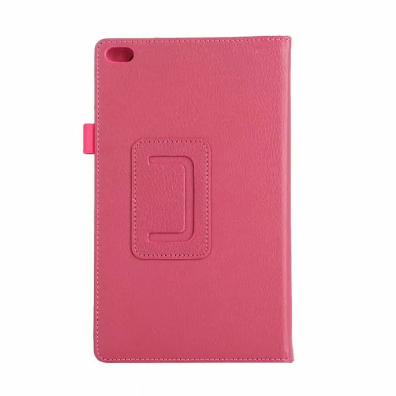rose red Чехол-книжка из искусственной кожи для lenovo Tab 4 8 TB-8504 для lenovo Tab 4 8 TB-8504F TB-8504N 8504X Чехол-книжка для планшета - Цвет: rose red