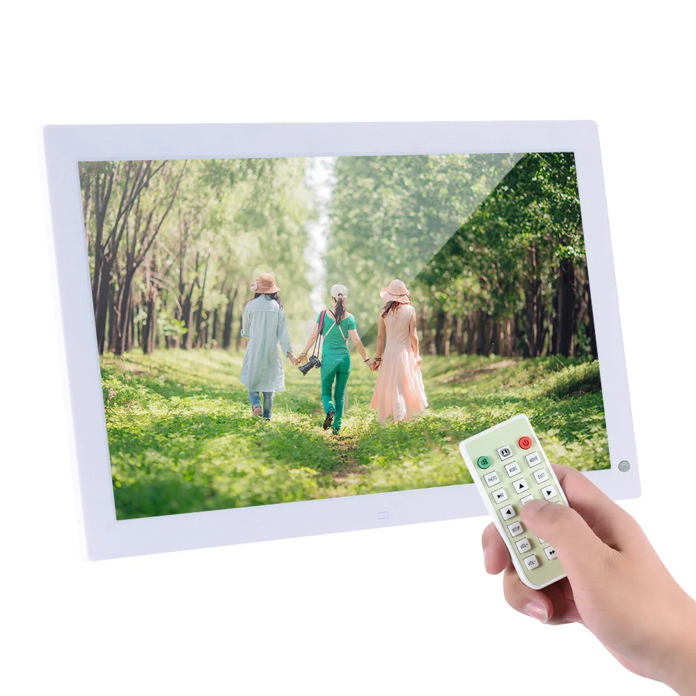 18 Инче цифровая фоторамка светодиодный электронный фотоальбом 1366*768 прокрутки