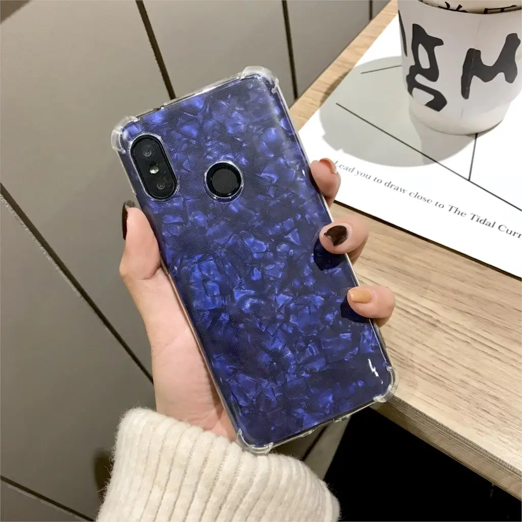 Противоударный мраморный защитный чехол для XiaoMi 9 SE 8 Lite A2 A1 Play RedMi Note 7 6 Pro 5 Plus 6A
