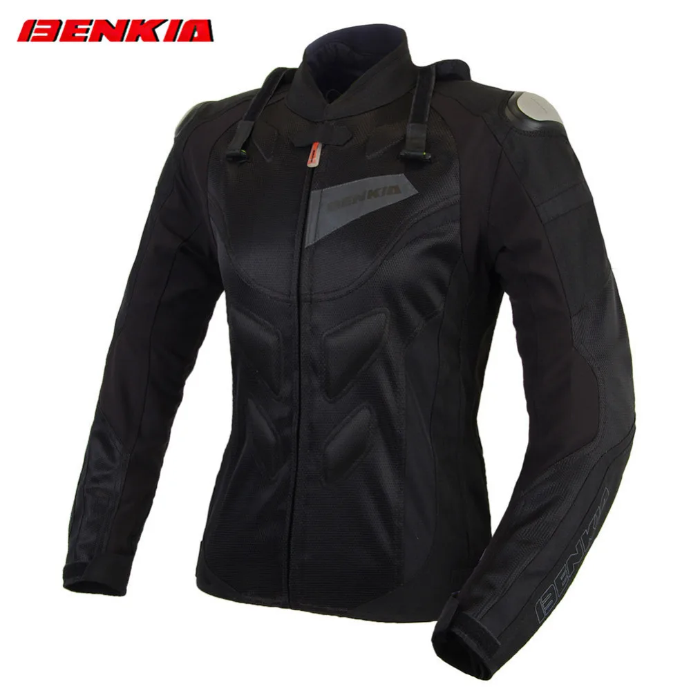 BENKIA JWW22 мотоциклетная куртка дышащие мотоциклетные гоночные куртки для женщин