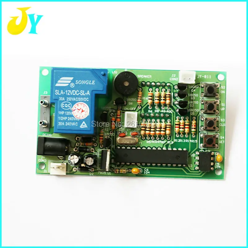 4 цифры аркадное управление временем монета таймер доска DC12V для акцептор Монета