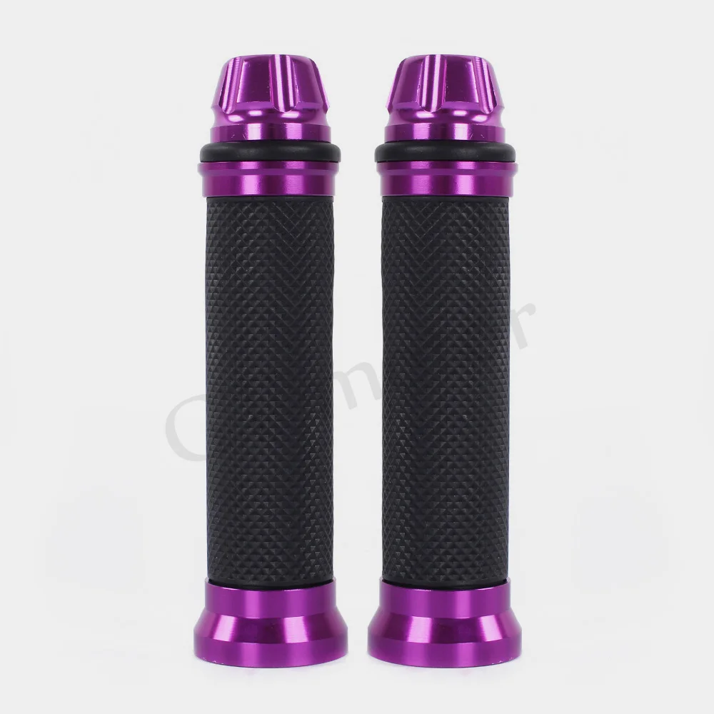 GT Motor -free shipping 22mm CNC Universal Motorcycle Handle bar / Handlebar Grips Fiber and aluminum Material | Автомобили и