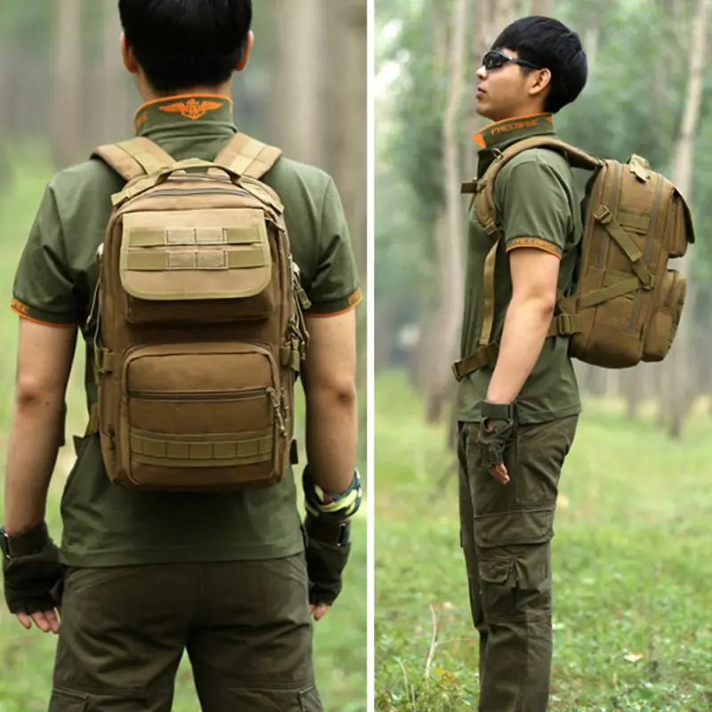 25L тактический рюкзак военный снаряжение Молл школьная сумка для охоты кемпинга